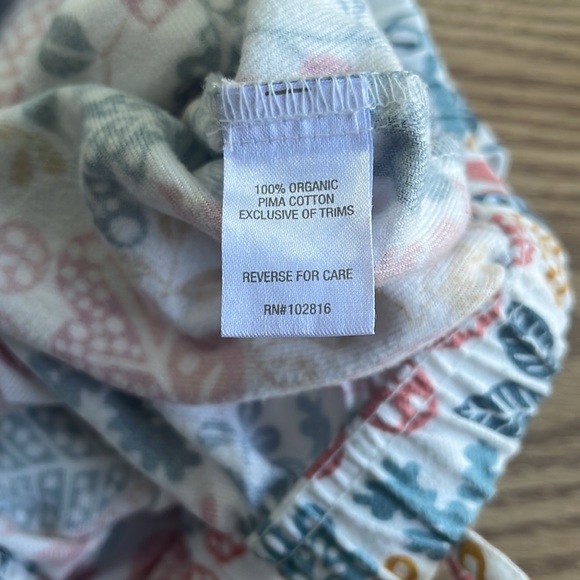 Garnet Hill Organic Pima Cotton Flannel Sleep Boxers Leaf Print - Picture 9 of 10